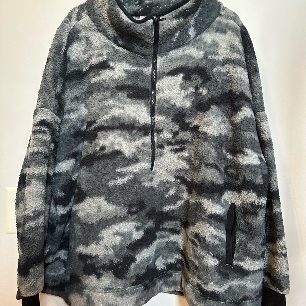 BOGO: LuLaRoe Black and Gray Zip Up Sweater
